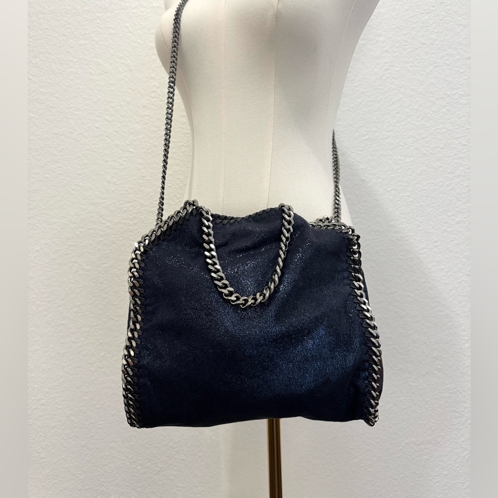 Stella McCartney Ink Navy Blue Falabella Bag